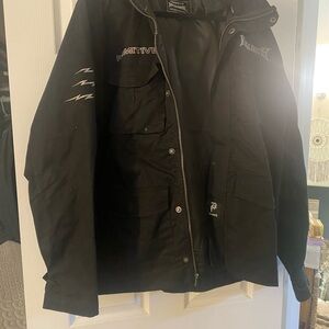 Megadeath Primitive Black Military Field Jacket